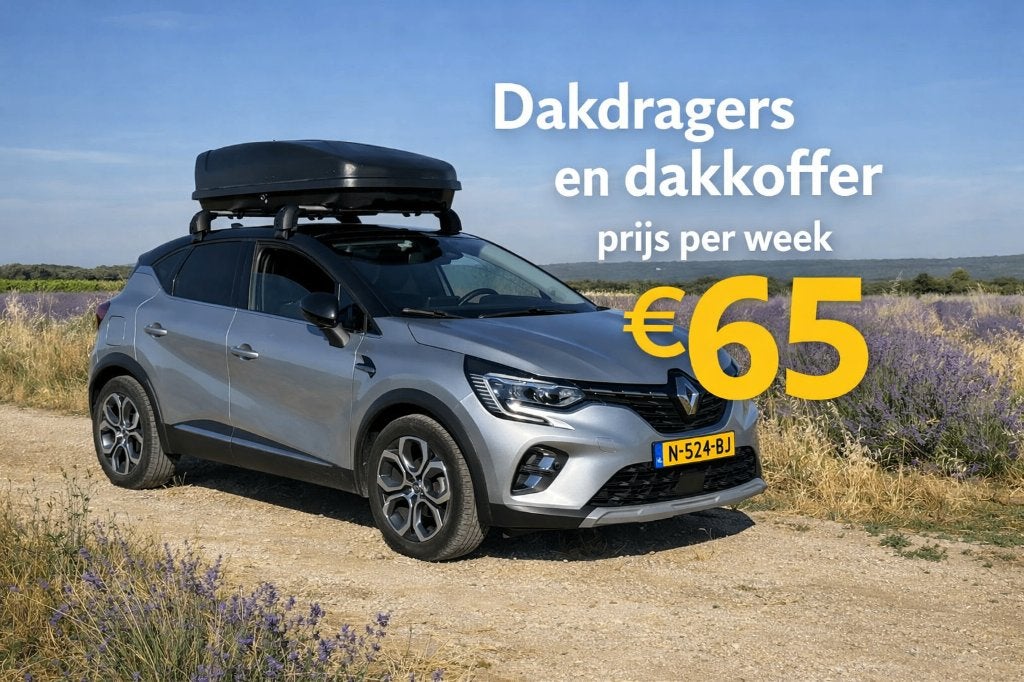 Dakkoffer en dakdragers Renault Captur / Mitsubishi ASX, Ophalen, Gebruikt