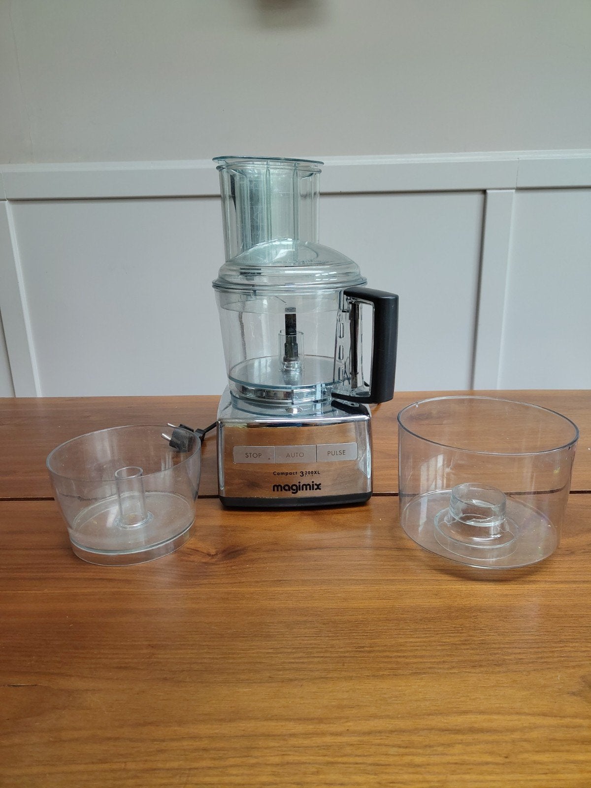 Magimix Compact 3200XL Foodprocessor met accessoires, Ophalen, Gebruikt, 3 snelheden of meer, 2 tot 3 liter