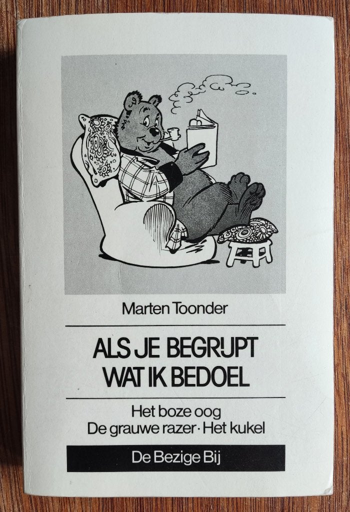 Als je begrijpt wat ik bedoel - Maarten Toonder, Boeken, Eén stripboek, Ophalen of Verzenden, Gelezen