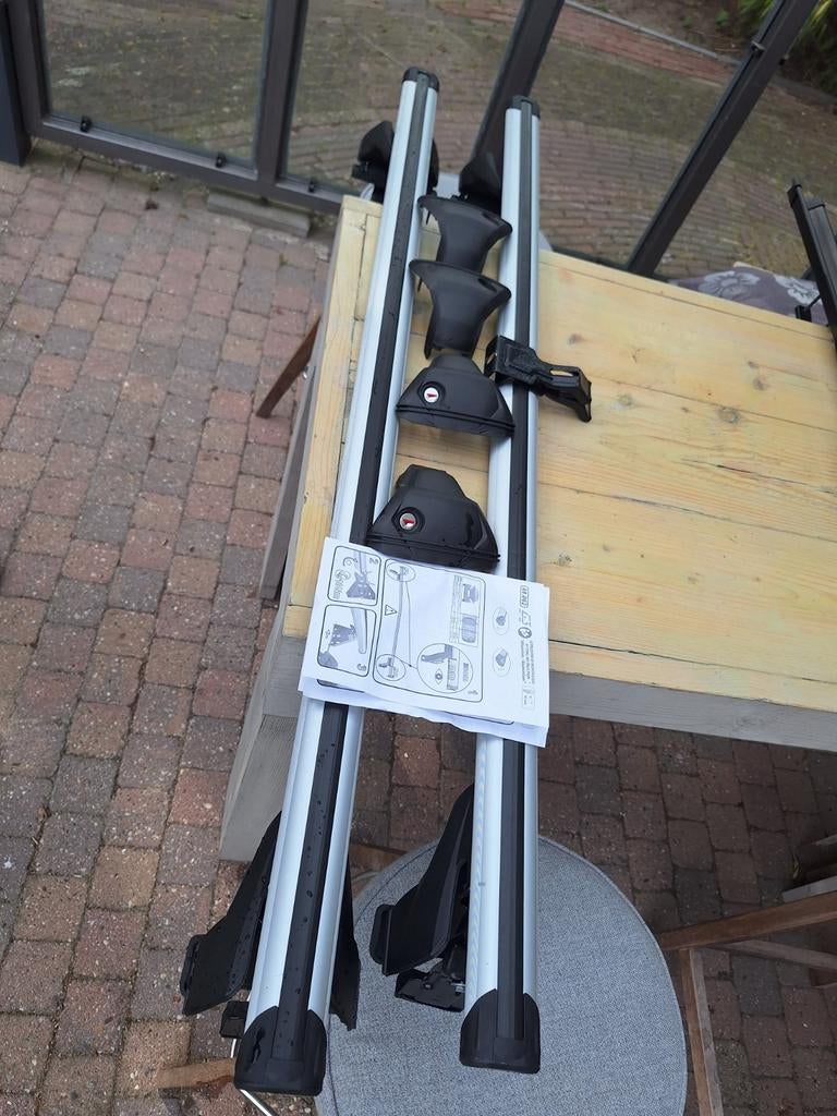 Dakdragerset G3 Aluminium, Ophalen