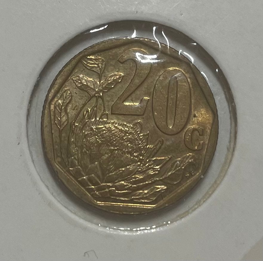 20 cent Zuid Afrika 1997, Ophalen of Verzenden