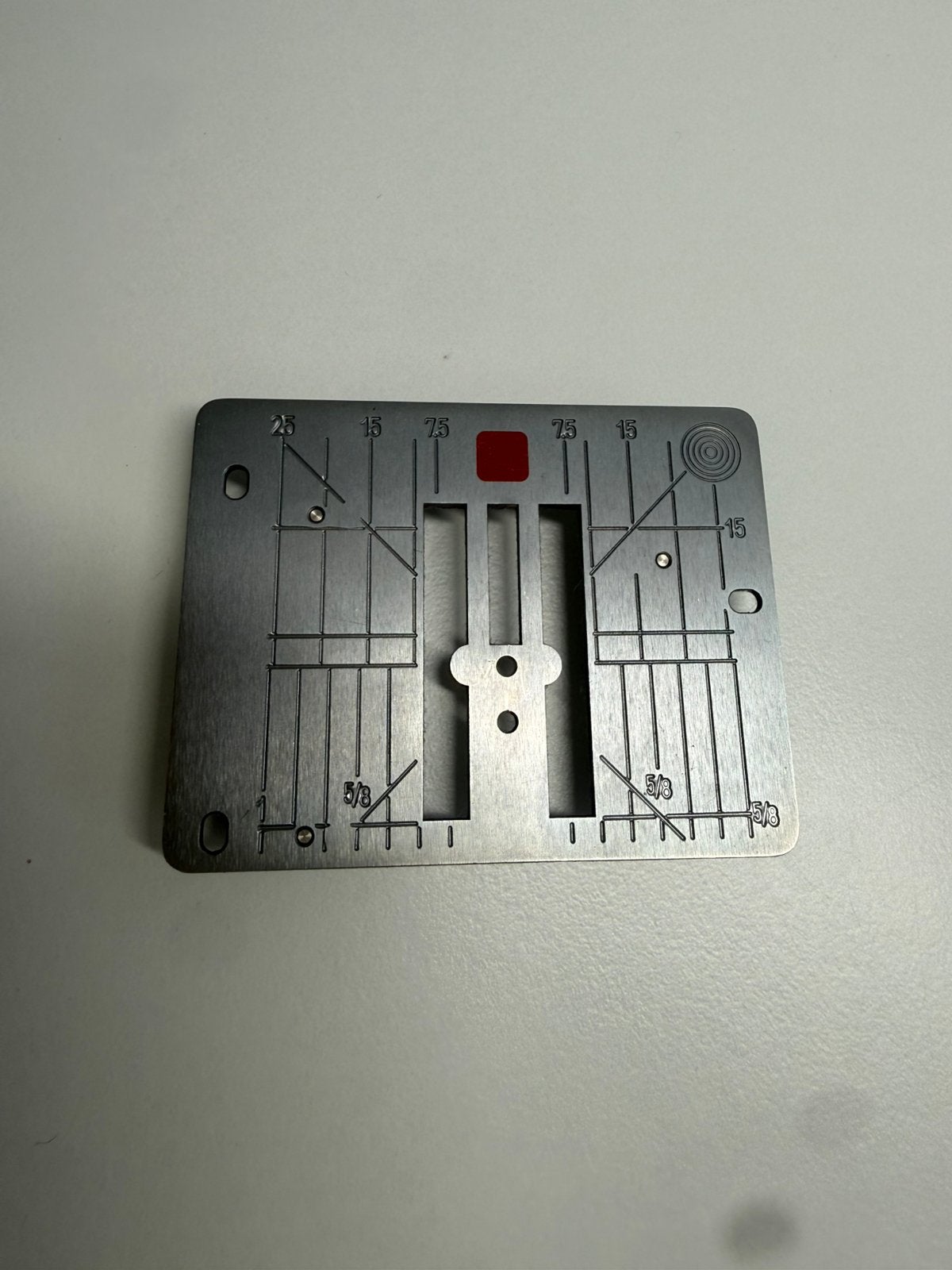 Bernina steekplaat voor stiksteek en CutWork, Ophalen of Verzenden, Zo goed als nieuw, Toebehoren, Bernina