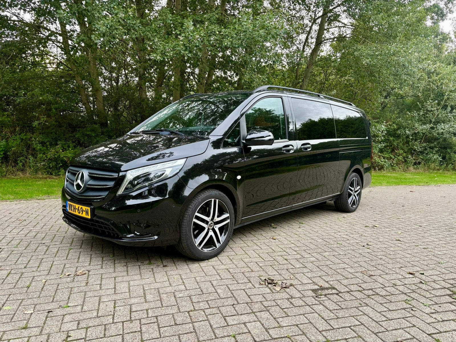 ✅ Mercedes-Benz Vito 124CDI Tourer EC L3 / 236pk 133dkm 2021, Auto's, Bestelauto's, Automaat, Achterwielaandrijving, 2159 kg, Zwart