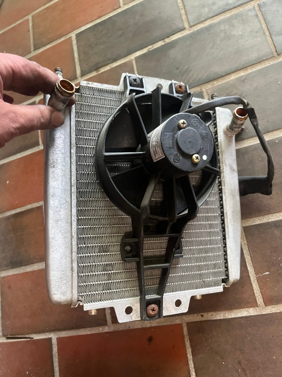 Radiator piaggio mp3 250cc 2009, Motoren, Ophalen of Verzenden