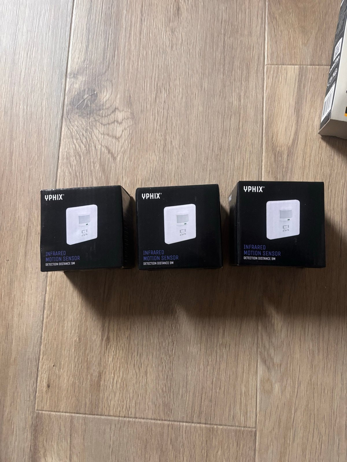 3x Yphix Inbouw Bewegingsmelders - Nieuw in doos, Doe-het-zelf en Verbouw, Ophalen, Nieuw, Detector, Sensor of Melder, Beweging