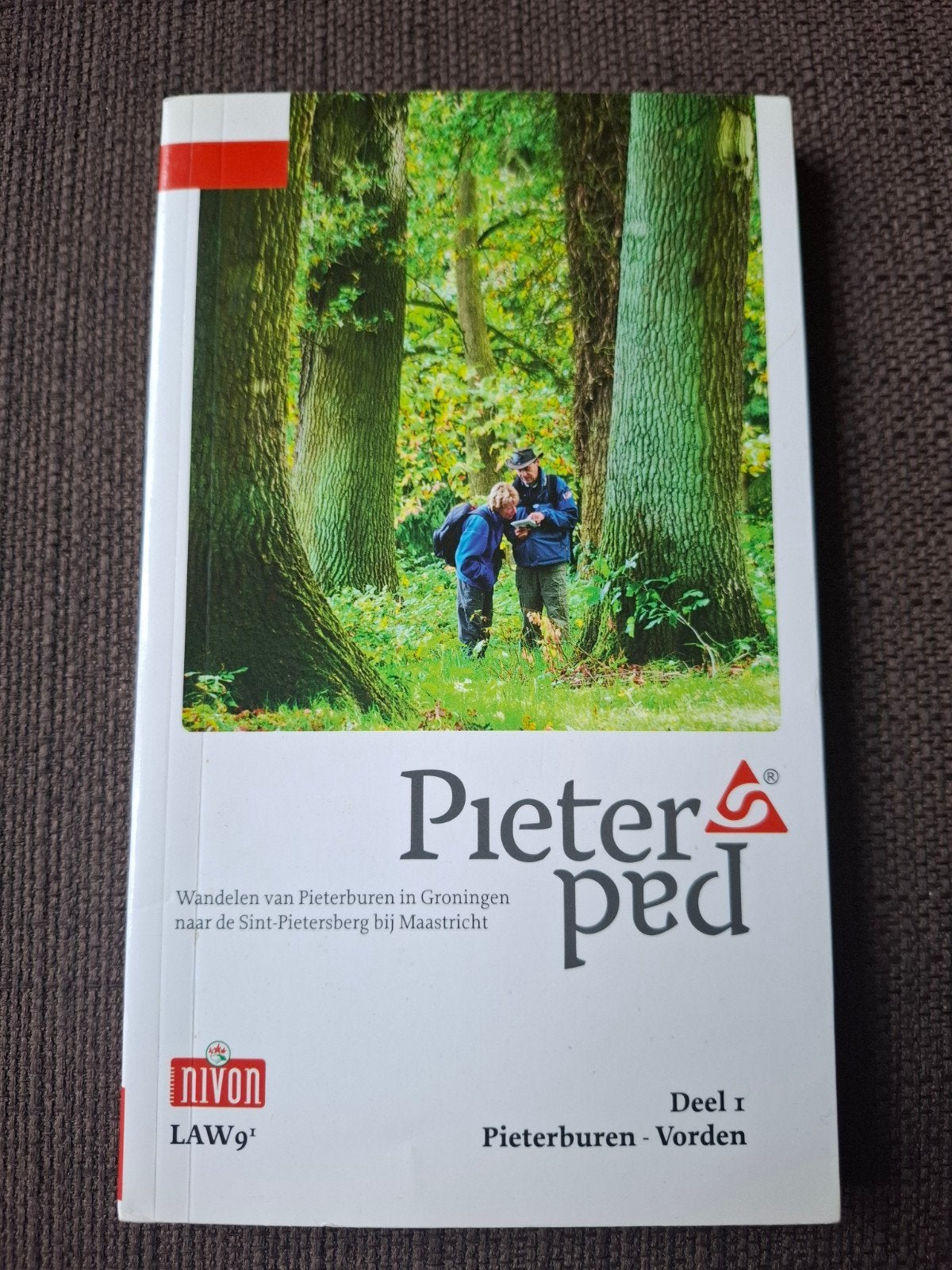 Pieterpad Deel 1: Pieterburen - Vorden (NIVON)    2015, Boeken, Fiets- of Wandelgids, Ophalen of Verzenden, NIVON, Benelux