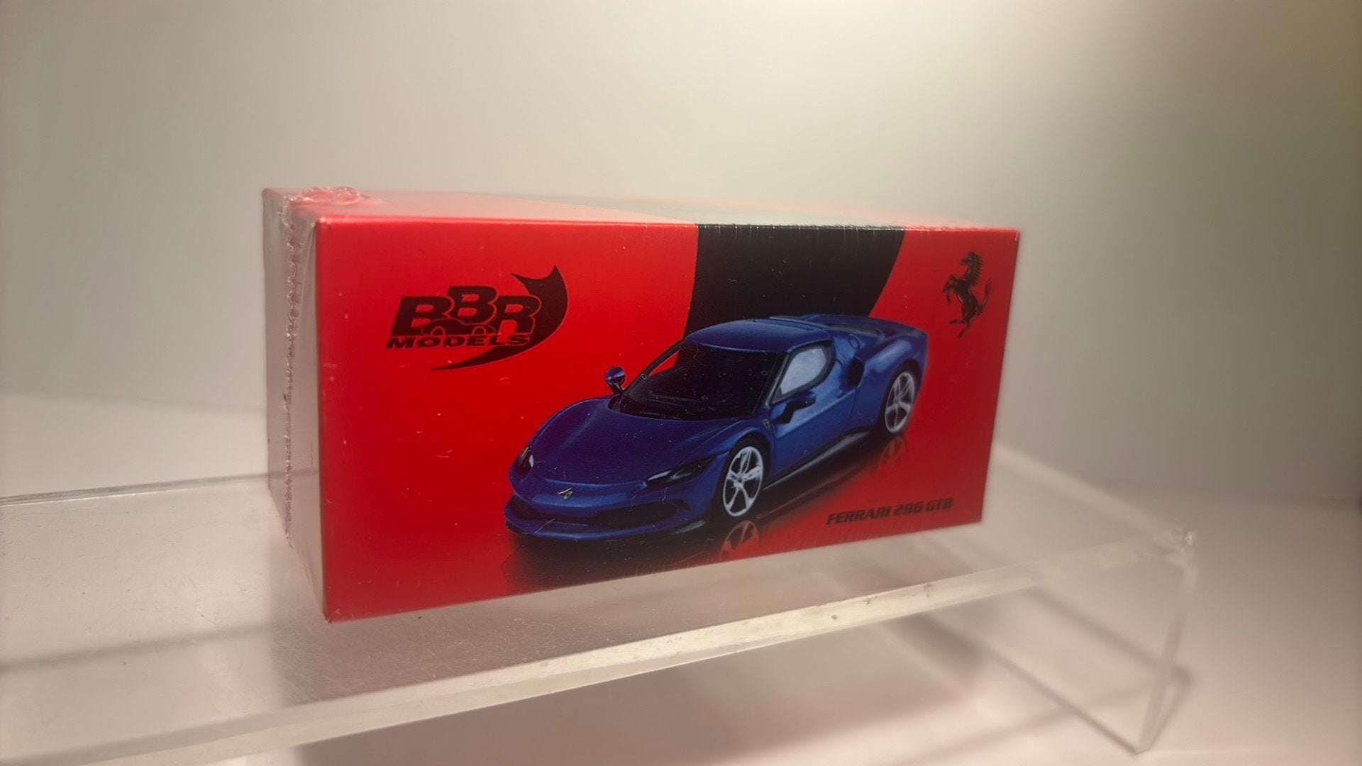 Ferrari 296 gtb bleu bbr 1.64, Auto, Ophalen of Verzenden, A, A
