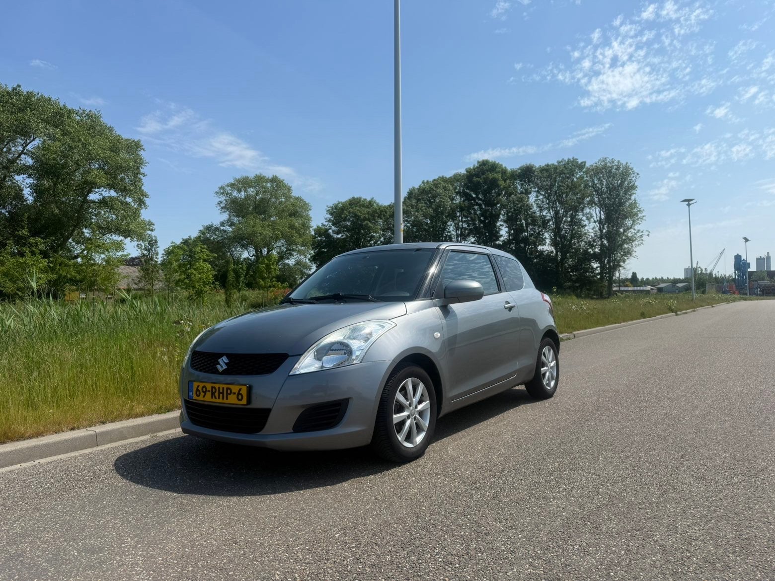 Suzuki Swift 1.2 3-D 2011 Grijs, Auto's, Suzuki, Voorwielaandrijving, Euro 5, Stof, Swift