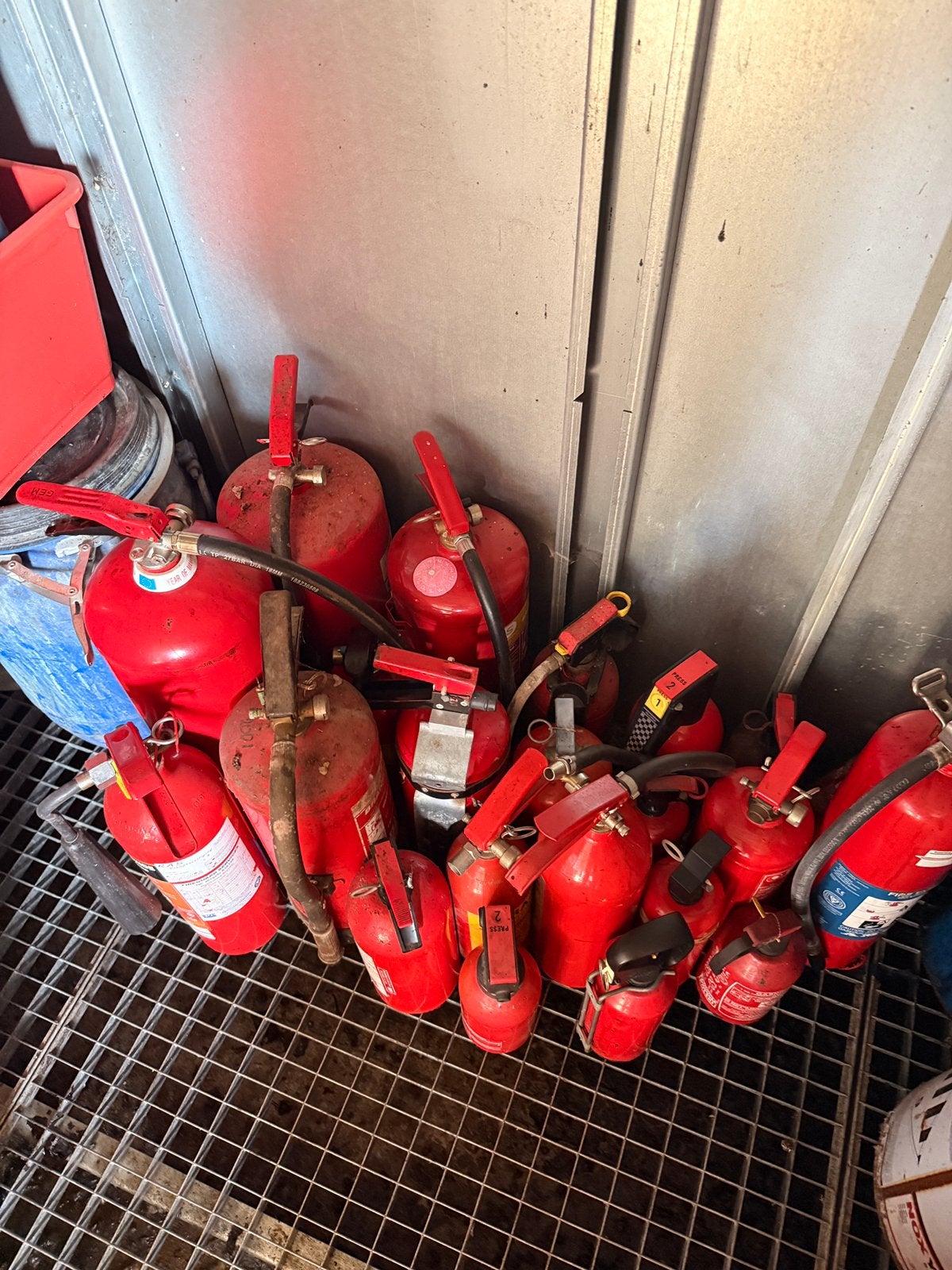 Brandblussers, Huis en Inrichting, Brandblussers en Brandkasten, Ophalen of Verzenden, Gebruikt, Brandblusser
