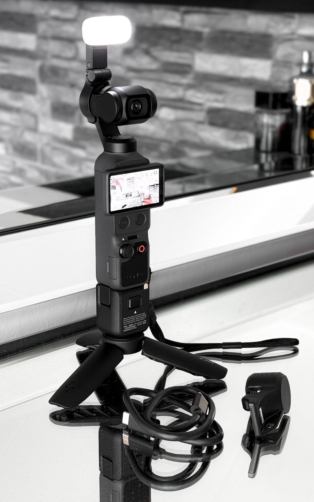Dji Osmo pocet 4 - nieuwstaat✅ vaste prijs️❗️, Audio, Tv en Foto, Fotografie | Statieven en Balhoofden, Ophalen, Nieuw, Minder dan 150 cm