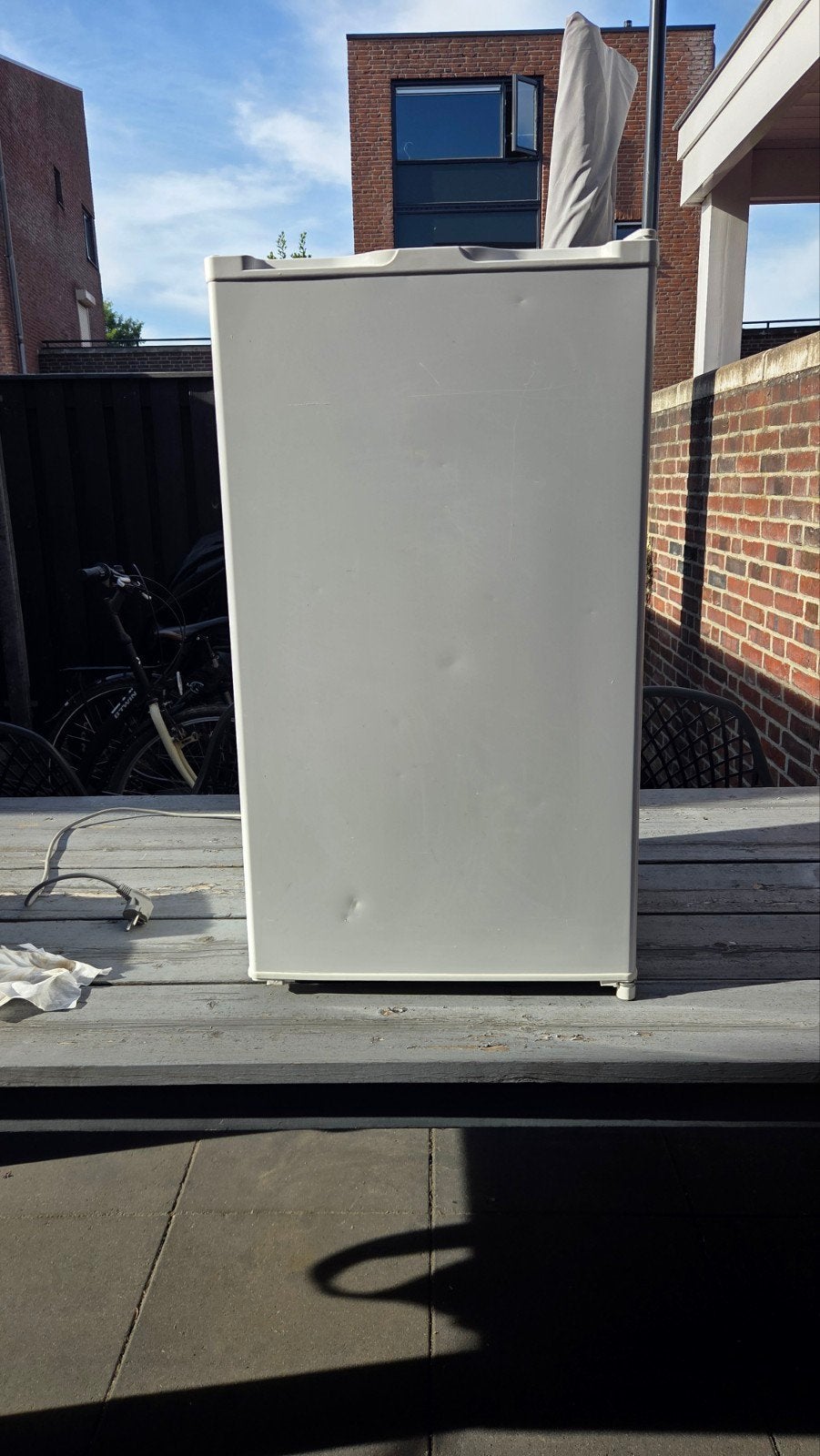 Compacte koelkast met vriesvak - Ideaal voor kleine ruimtes, Witgoed en Apparatuur, Koelkasten en IJskasten, 85 tot 120 cm, Gebruikt