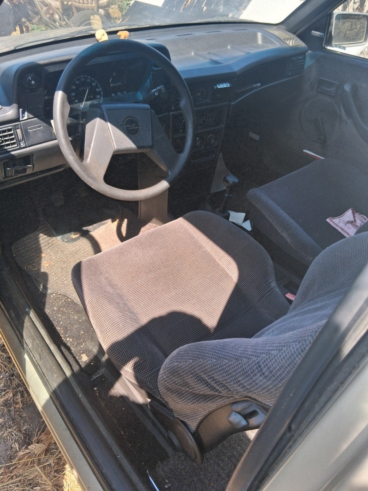interieur kadett e, Ophalen