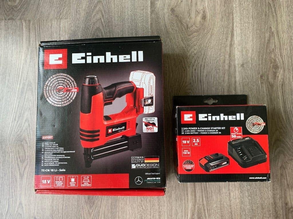 Einhell 18V tacker TE-CN 18 LI, Ophalen, Zo goed als nieuw, Tacker/nietmachine, Overige merken