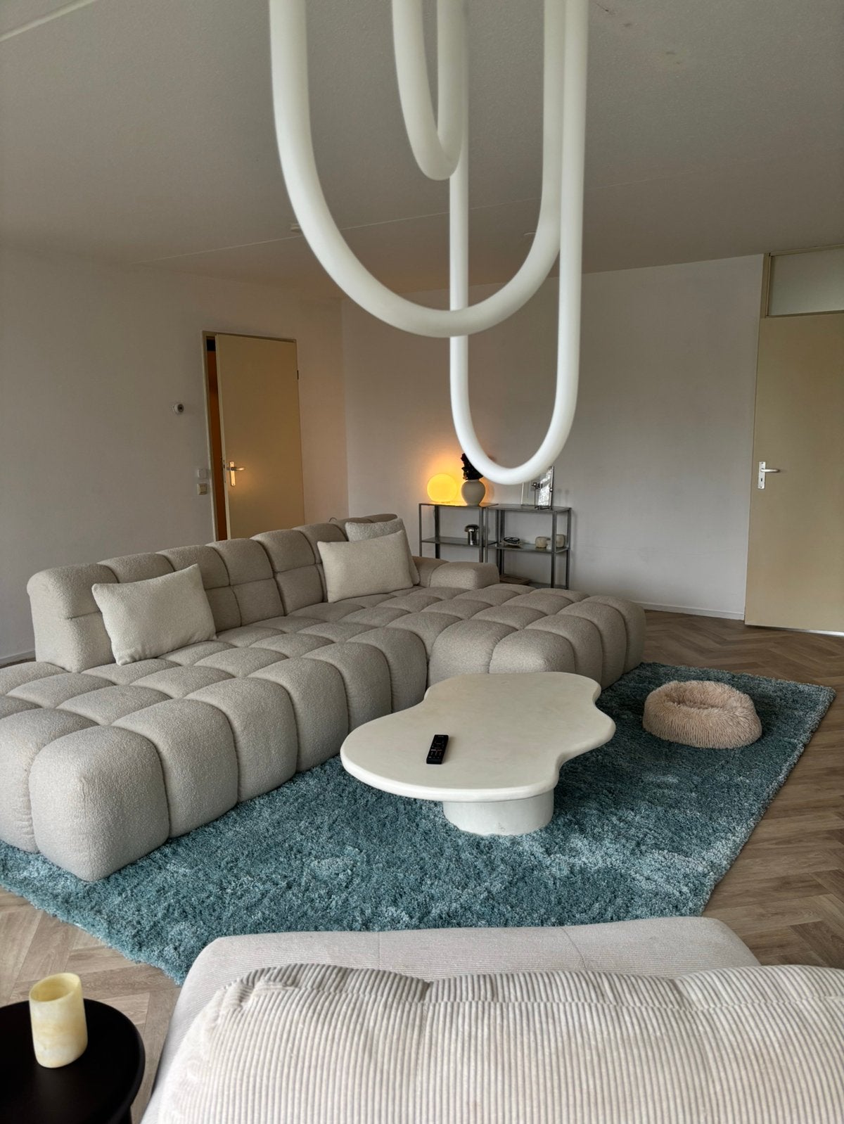 Tapijt 240x340, Ophalen, Blauw, 200 cm of meer, Zo goed als nieuw