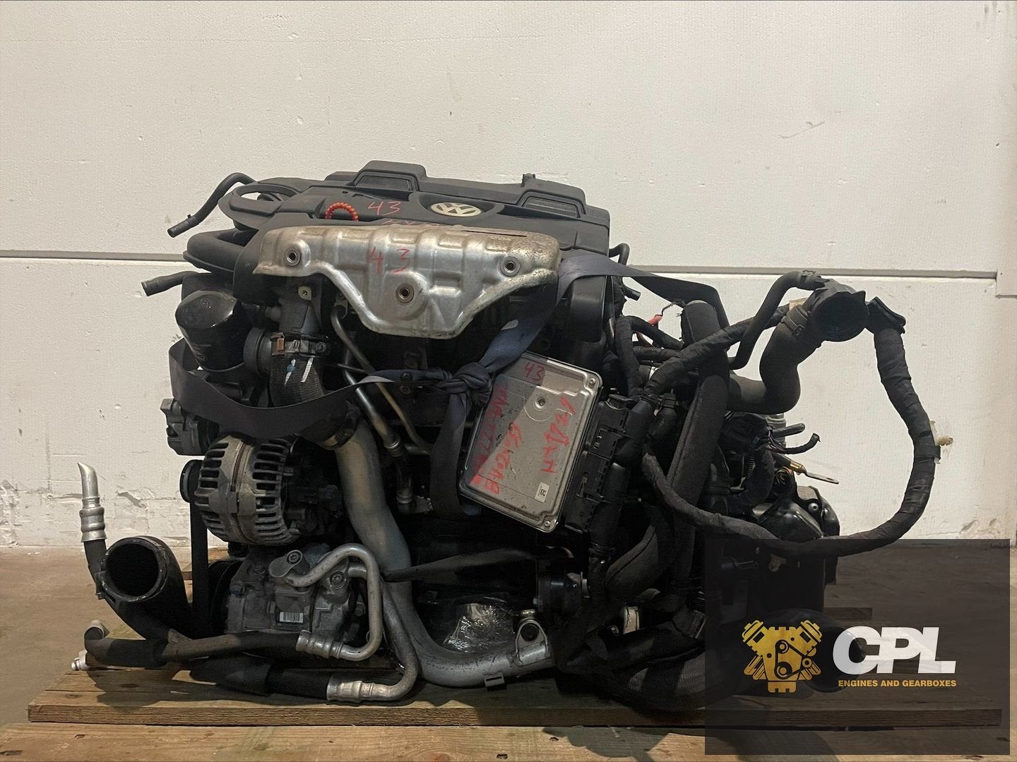 Audi Seat Skoda Volkswagen 1.4 TSI CAV Complete Motor Engine, Gebruikt, -, -, -
