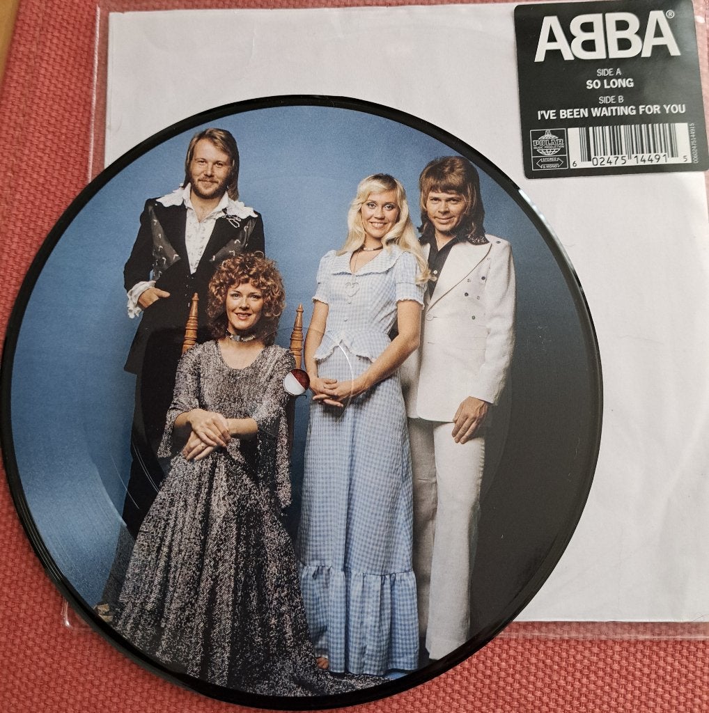ABBA picture disc So Long/I've been waiting (gloednieuw), Pop, Overige formaten, Ophalen of Verzenden, Picture disc