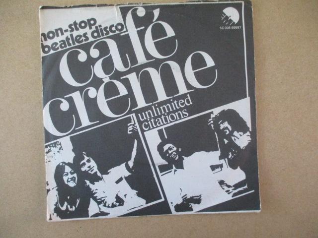 s1520 cafe creme - unlimited citations, Ophalen, Gebruikt, Overige genres, 7 inch