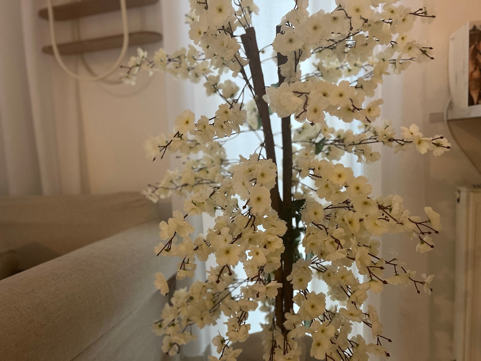 Kunst bloesembomen, Huis en Inrichting, Woonaccessoires | Kunstplanten en Kunstbloemen, Ophalen, Binnen, Kunststof, Onderhoudsvrij