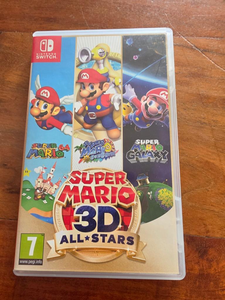 Super Mario 3D All-Stars || Nintendo Switch Game, Spelcomputers en Games, Spelcomputers | Nintendo Switch, Zo goed als nieuw, Met games