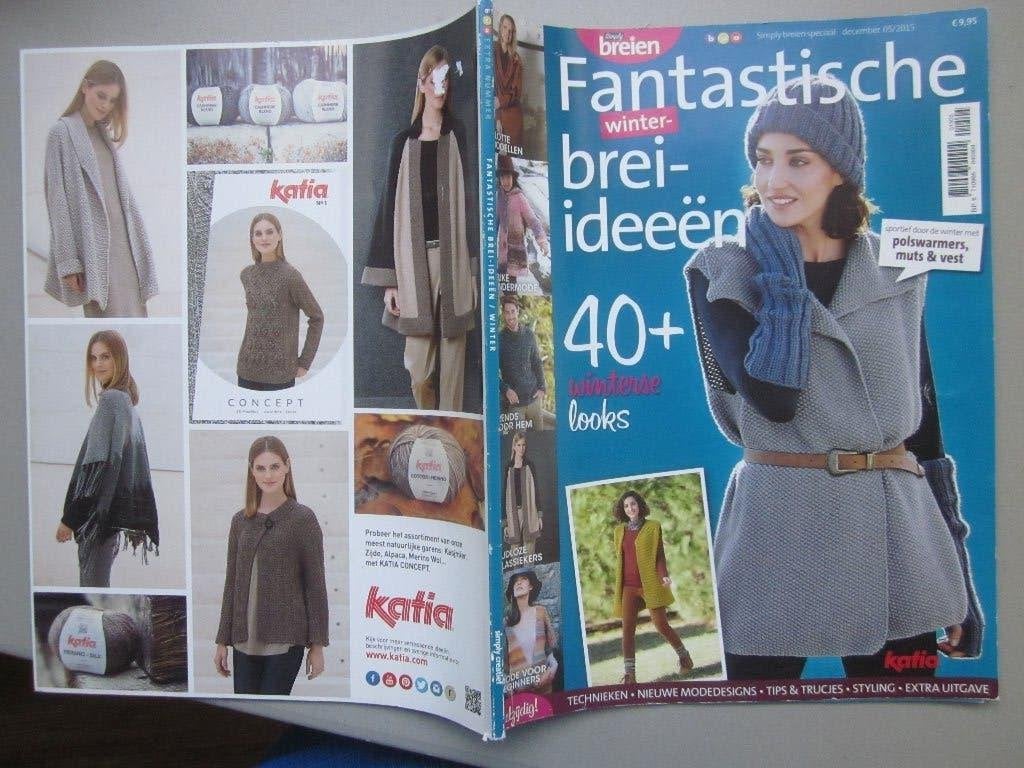 Simply breien Fantastische winter - brei-ideeën 40+ looks, Ophalen of Verzenden, Zo goed als nieuw, Breien, Patroon of Boek