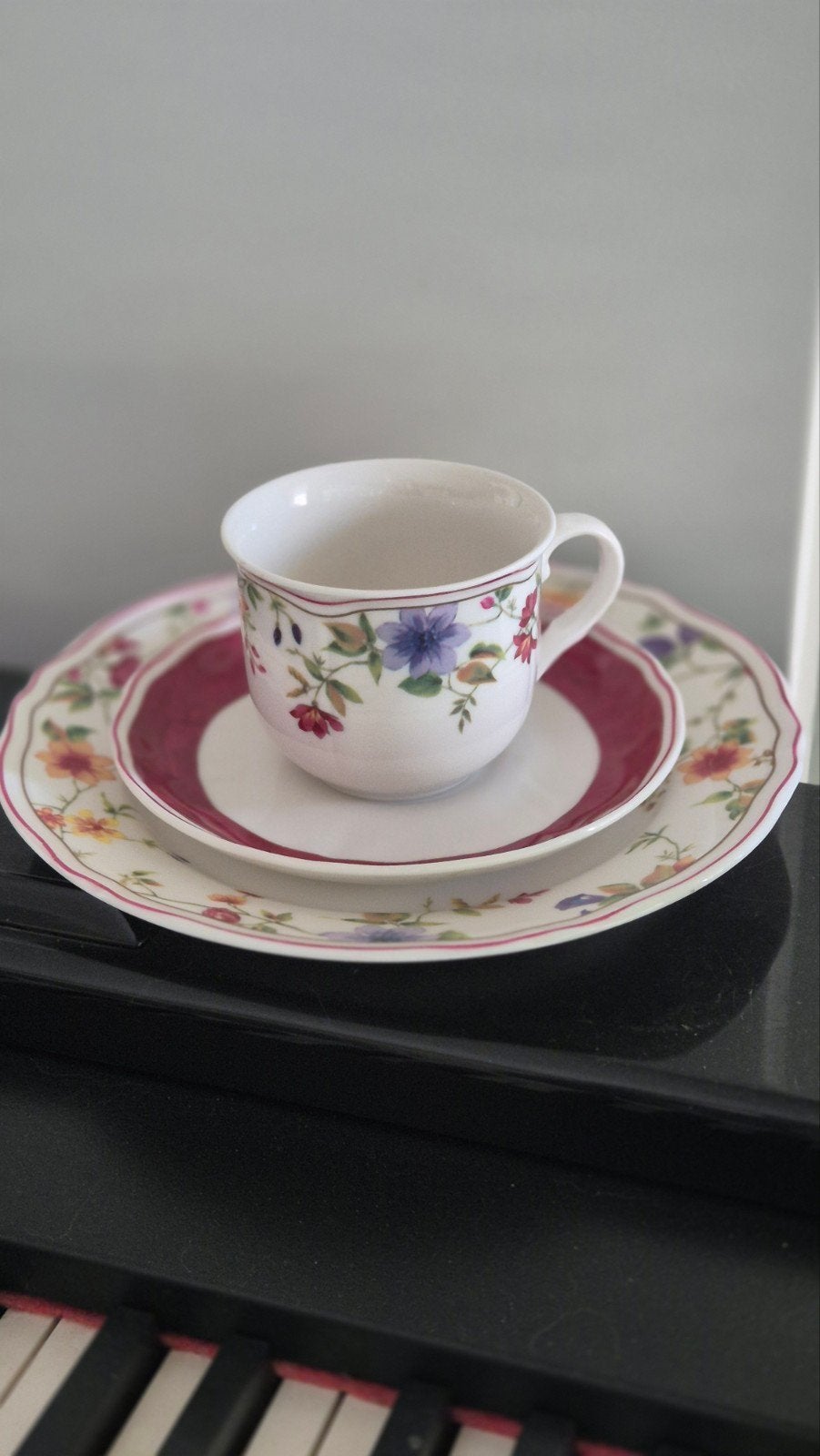 CreaTable Cornwall Garden serviesset van premium porselein., Overige merken, Klassiek, Nieuw, Ophalen of Verzenden