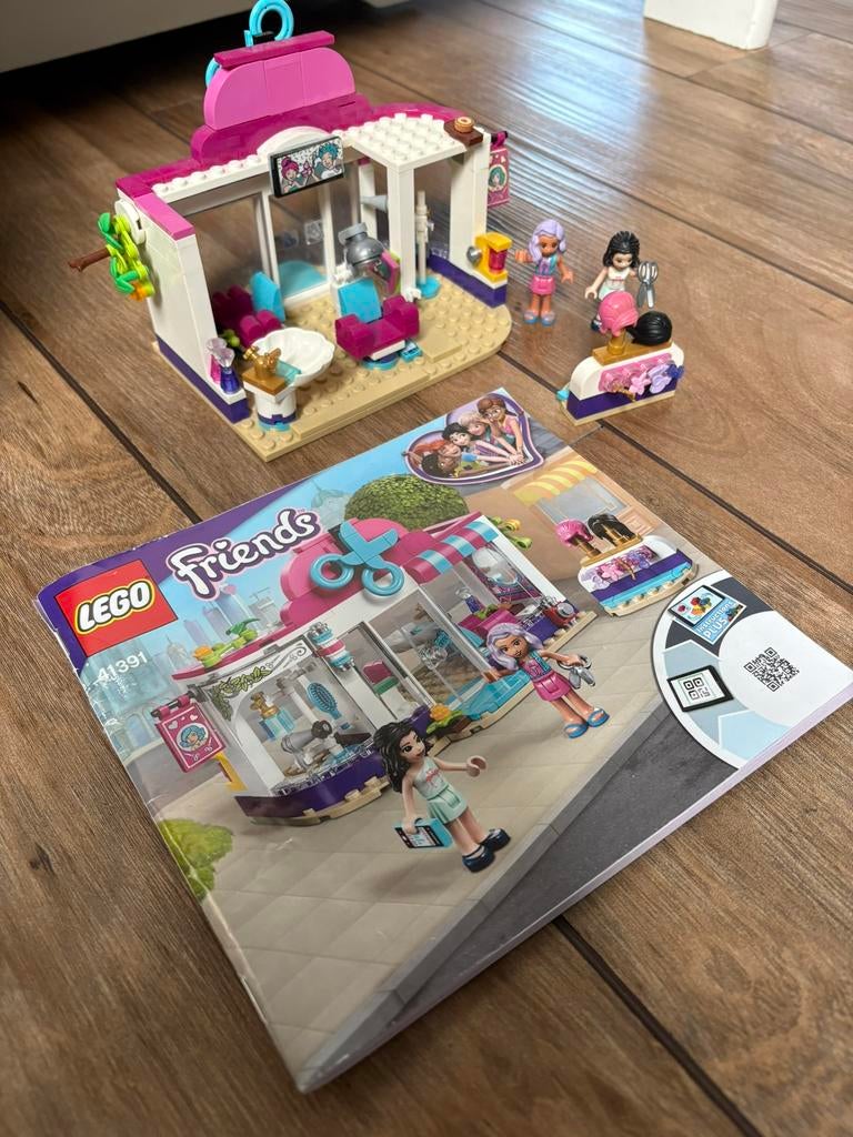 LEGO Friends Kapsalon 41391 - Compleet, Ophalen of Verzenden, Zo goed als nieuw
