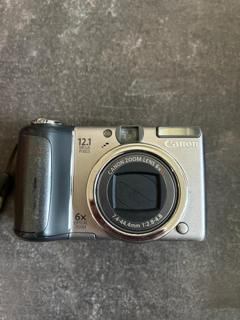 Canon PowerShot A720 IS - Compactcamera 12.1 MP, Ophalen of Verzenden, Gebruikt