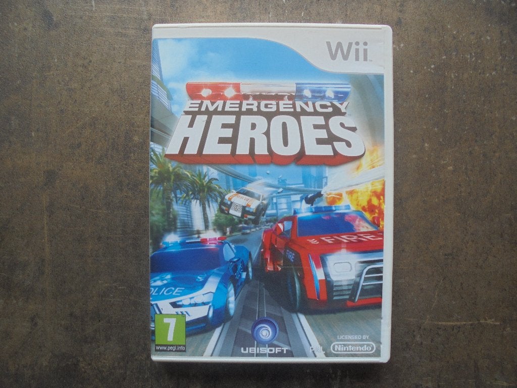 Emergency Heroes voor Wii (zie foto's) II, Avontuur en Actie, Gebruikt, 1 speler, Ophalen of Verzenden