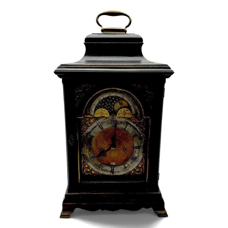 18e eeuwse Engelse pendule, Thomas Upjohn London, Antiek en Kunst, Ophalen of Verzenden