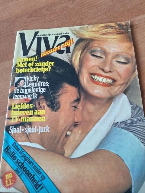 Viva 1975 Vicky Leandros, Ophalen of Verzenden, 1960 tot 1980, Nederland, Tijdschrift