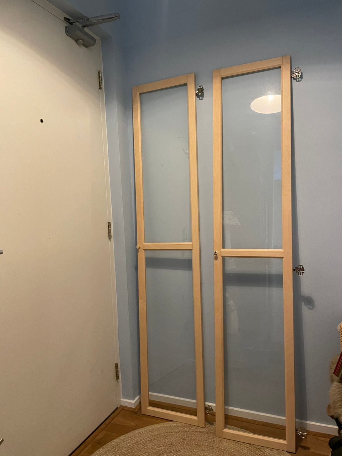 2 ikea oxberg billy doors, Ophalen, Zo goed als nieuw