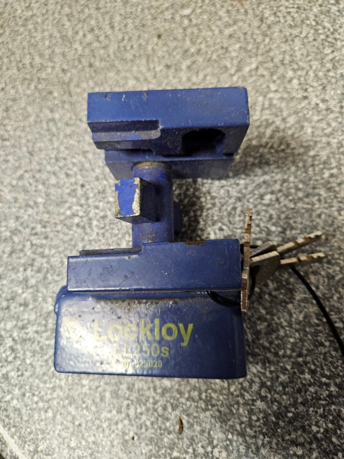 Disselslot Lockloy H250s slot met 3 sleutels, Ophalen, Gebruikt