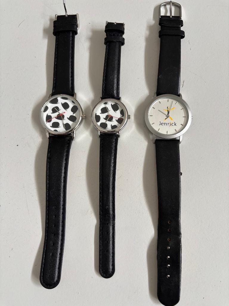 relatiegeschenk horloges, Overige merken, Polshorloge, Ophalen of Verzenden, Leer