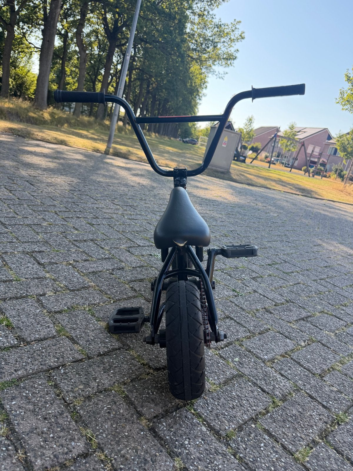 Mini Rocker BMX - Zwart, Fietsen en Brommers, Fietsen | Crossfietsen en BMX, Ophalen, Gebruikt, Staal, Minder dan 16 inch