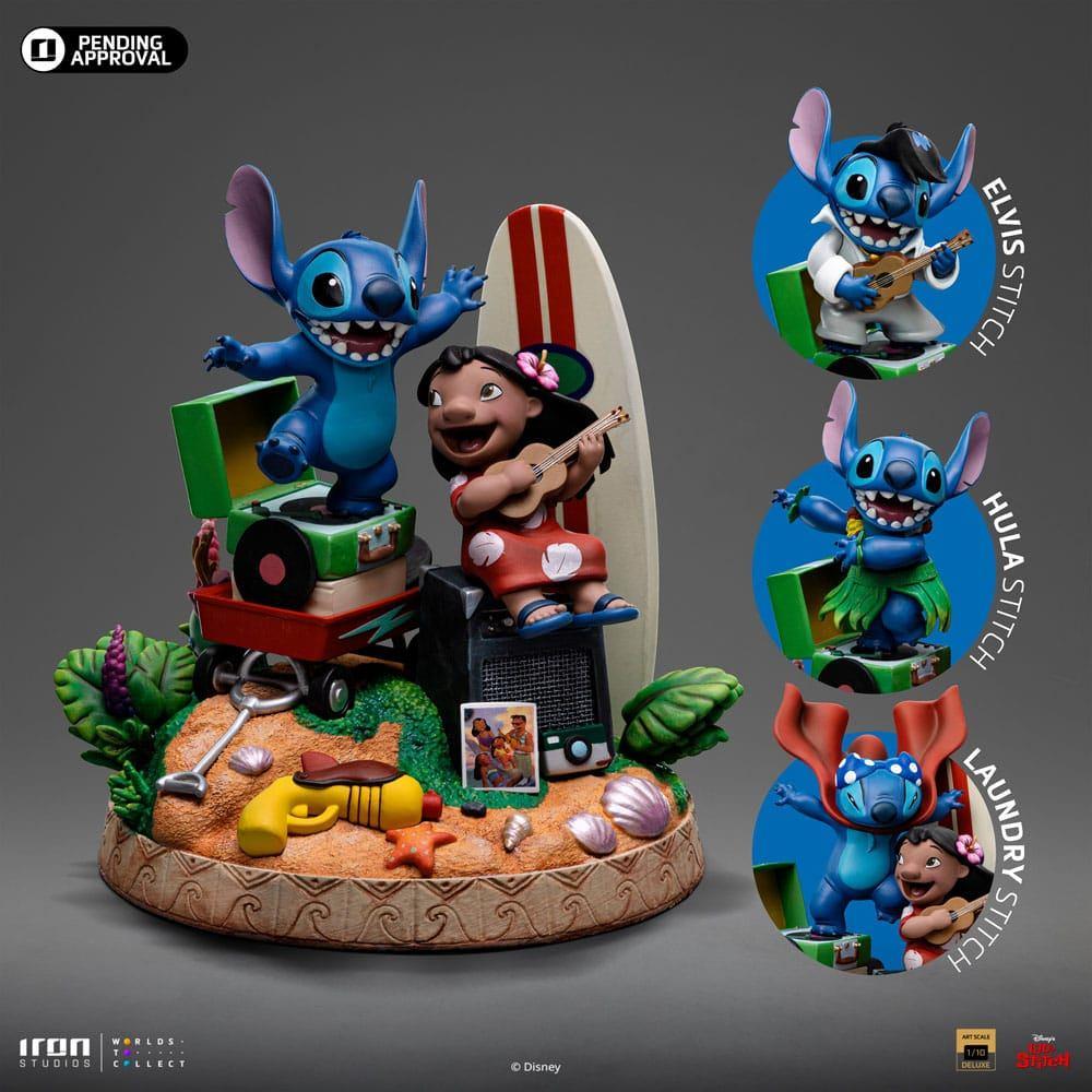 Iron Studios Lilo and Stitch Disney Deluxe Art Scale Statue