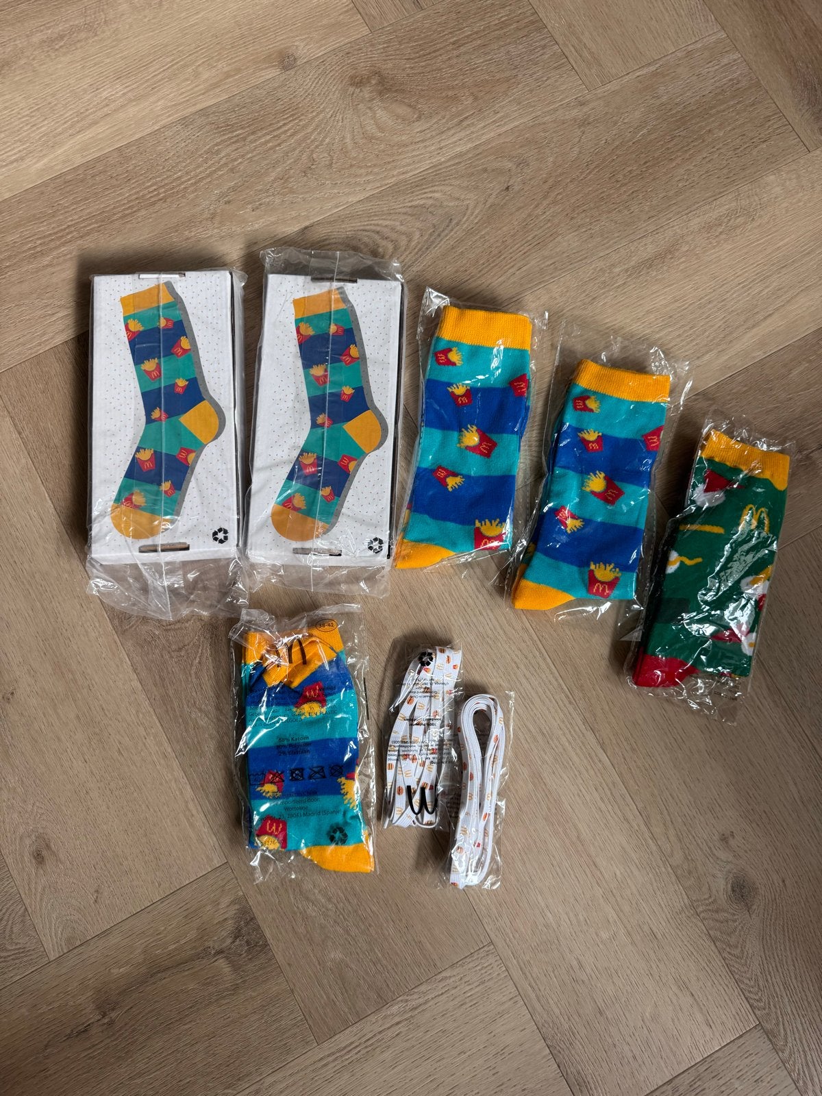 McDonald's Sokken en Schoenveters Set - Nieuw, Sokken en Kniesokken, Overige kleuren, Nieuw, Overige maten
