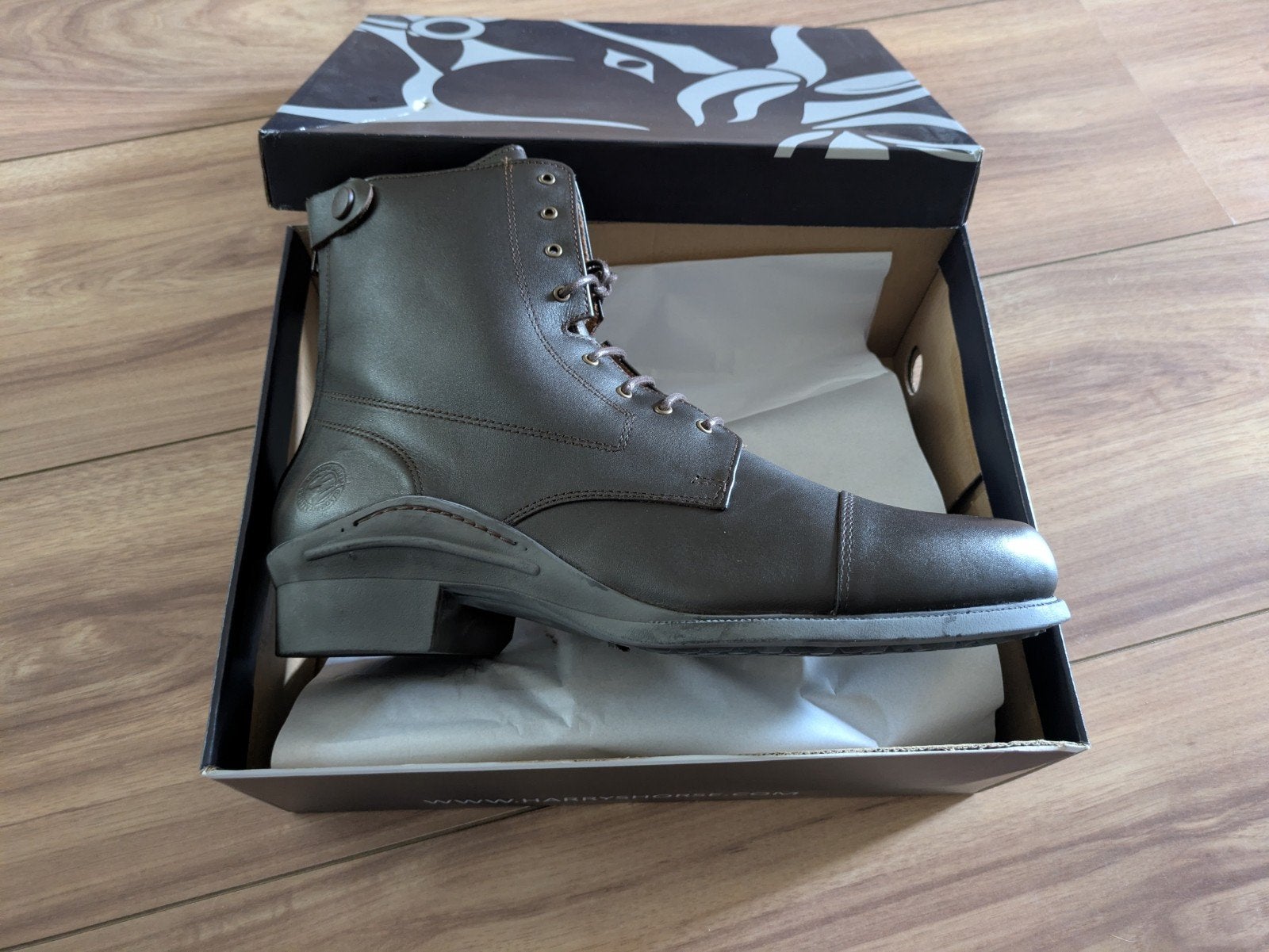 Nieuwe leren Jodphurs 46 bruin harry's horse veters, Dieren en Toebehoren, Ophalen of Verzenden, Nieuw, Dames, Schoeisel