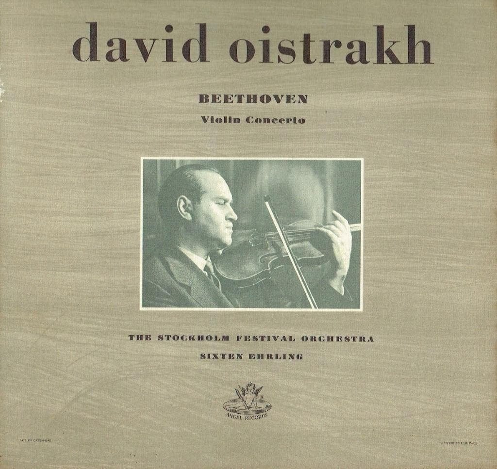 David Oistrach - Violin Concerto In D Major, Op. 61, Kamermuziek, Ophalen of Verzenden, Zo goed als nieuw, 12 inch