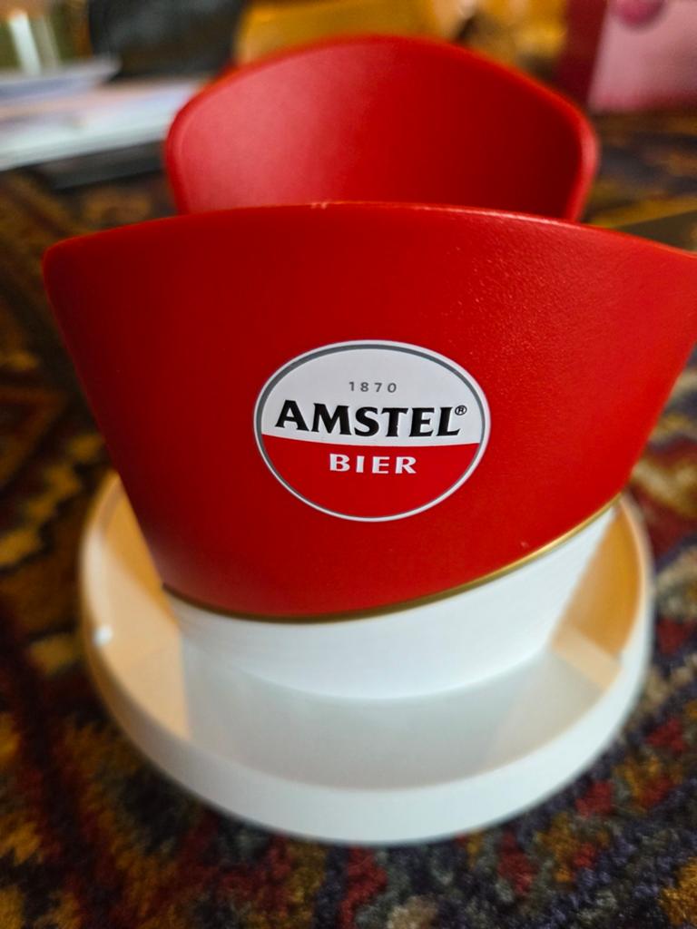 Amstel vilthouder voor ronde viltjes - Nieuw in plastic, Ophalen of Verzenden, Nieuw, Overige typen, Amstel