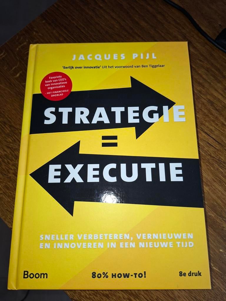 Jacques Pijl - Strategie = Executie, Jacques Pijl, Sociale wetenschap, Ophalen of Verzenden, Zo goed als nieuw
