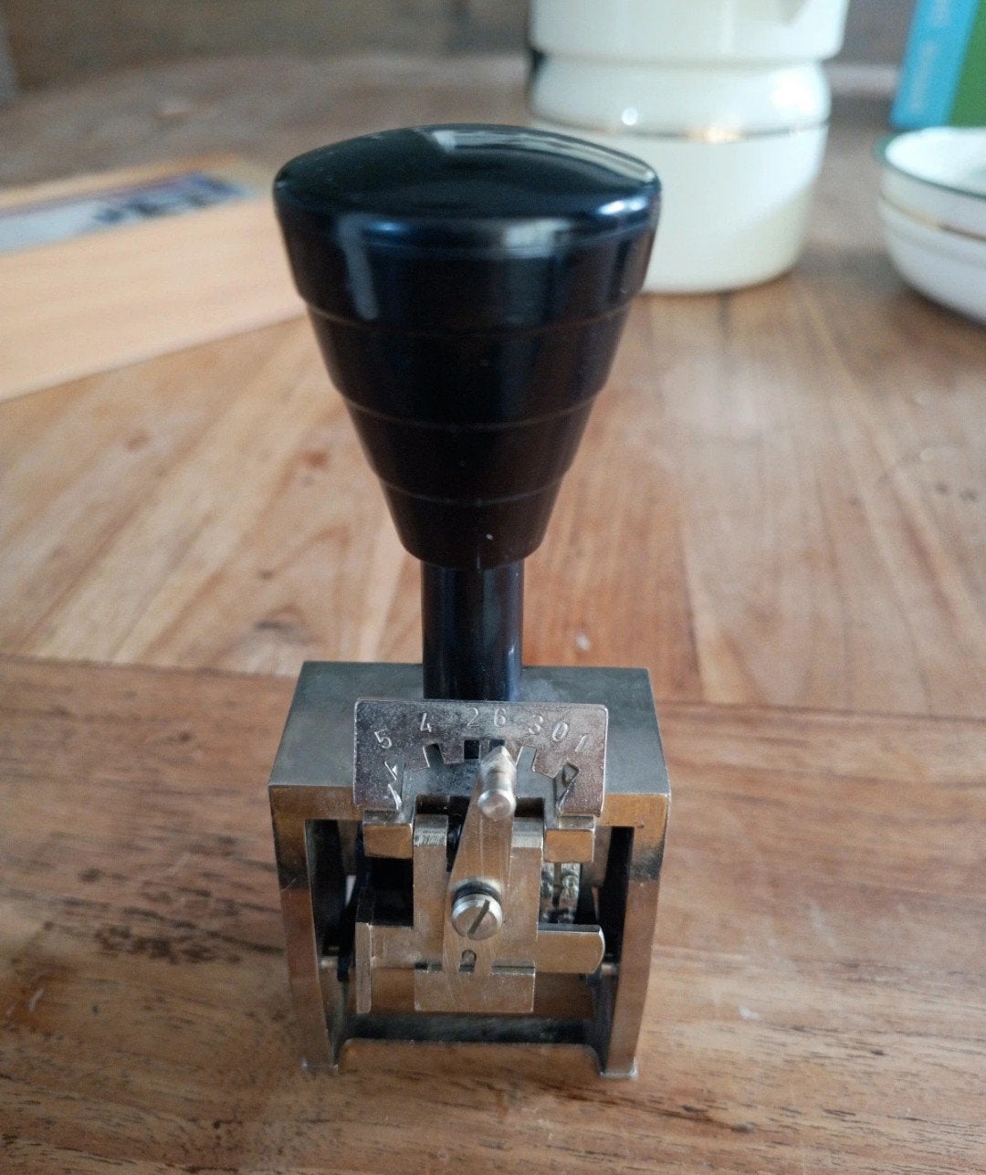 Vintage nummerstempel - Made in Germany, Ophalen of Verzenden