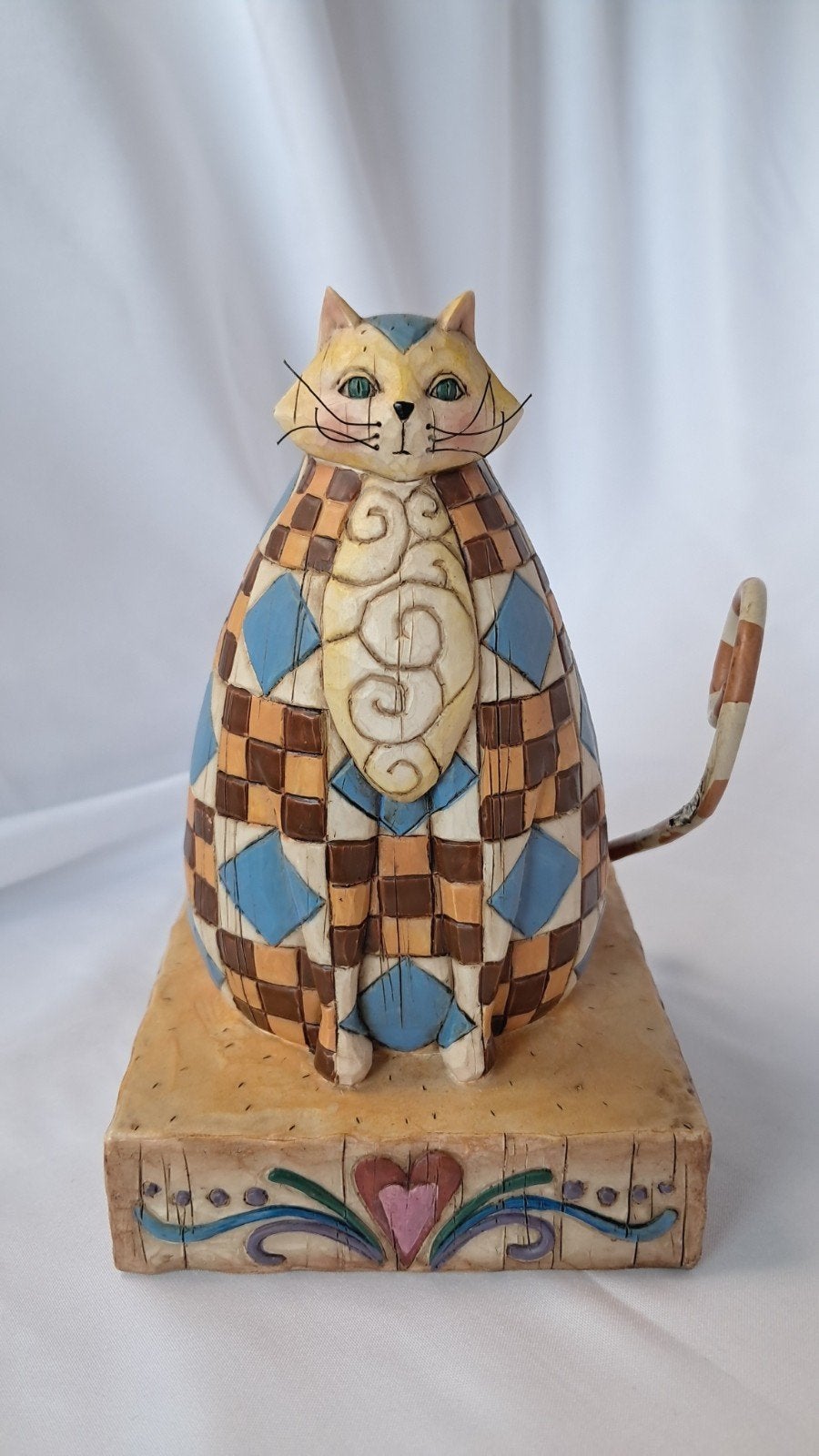Jim Shore Heartwood Creek Abigail Kat figurine 2003 beeldje, Ophalen of Verzenden, Nieuw, Dier