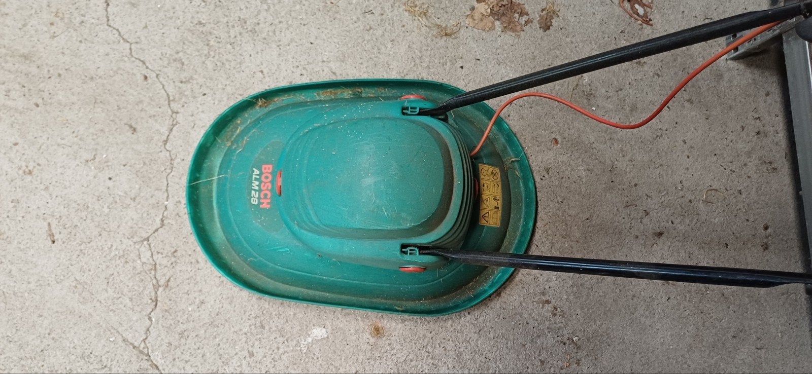 Grasmaaier Bosch, Ophalen, Gebruikt, Elektrische grasmaaier, Zweefmaaier