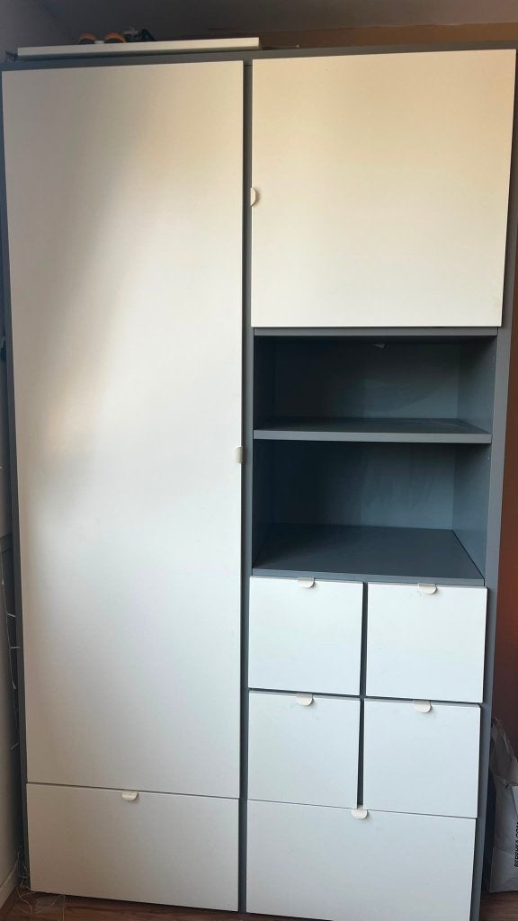 Ikea Visthus kledingkast, Gebruikt, 100 tot 150 cm, 200 cm of meer, 50 tot 75 cm