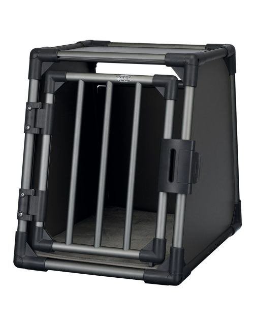 Trixie vervoersbox aluminium  48x56x61 cm Antraciet S, Ophalen, Zo goed als nieuw