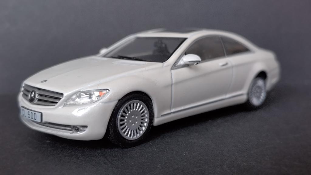 Mercedes Benz CL C216 2006 1:43 Eaglemoss Pol, Hobby en Vrije tijd, Overige merken, Auto, Verzenden, .