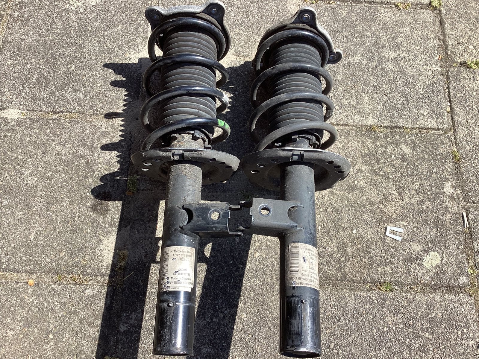 Mercedes A klasse W177 schokbrekers en fusee L+R, Auto-onderdelen, Ophalen of Verzenden, Gebruikt, Mercedes-Benz