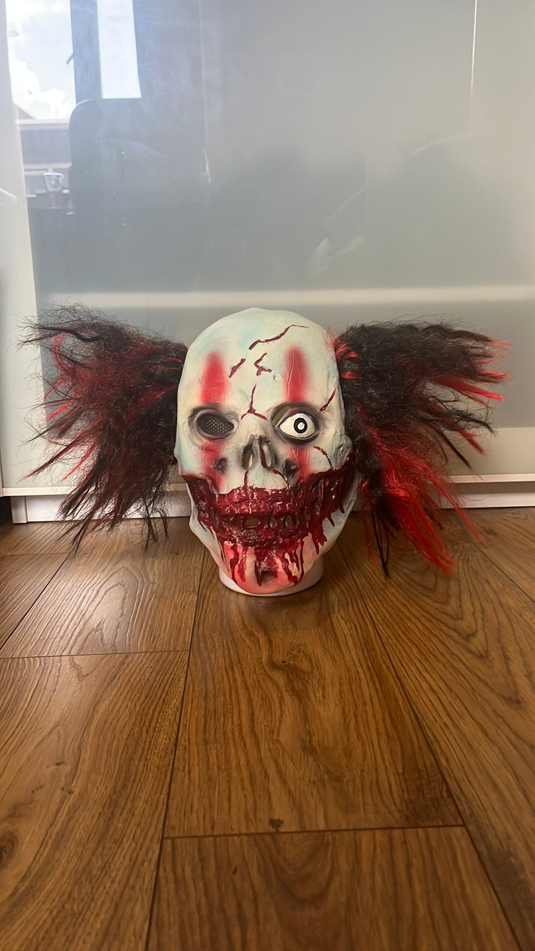 Halloween clown masker, Ophalen, Gebruikt, Kostuum, Halloween of Griezel