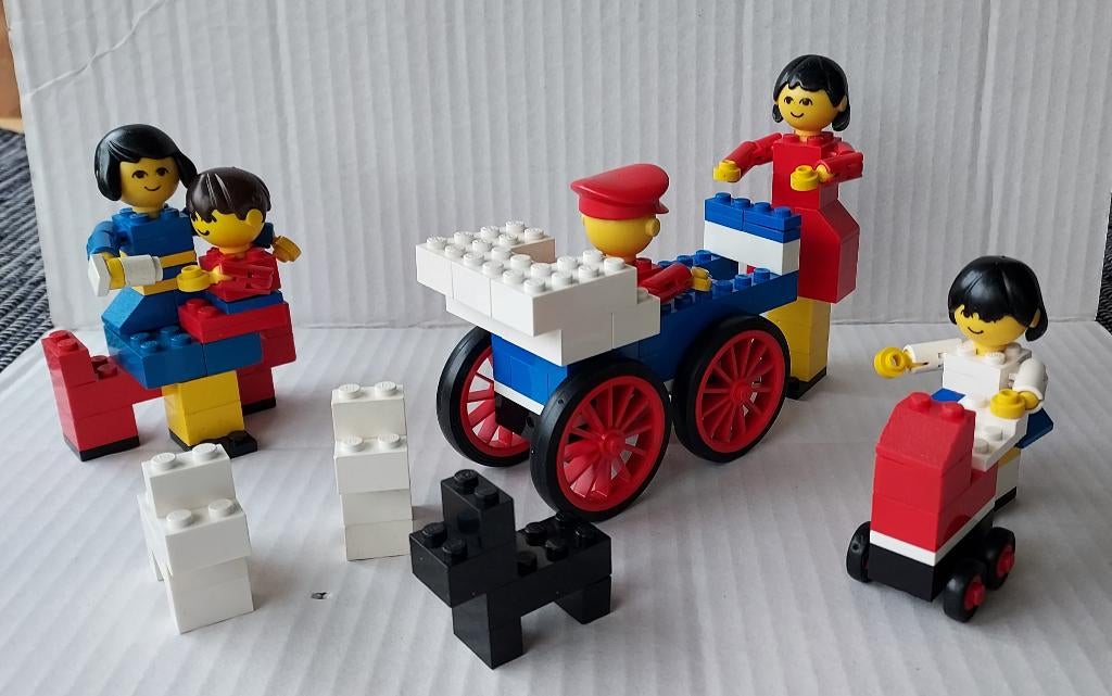 Lego Home-maker vintage Moeders en kinderen ca. 1970 - 1980, Ophalen of Verzenden, Gebruikt, Lego