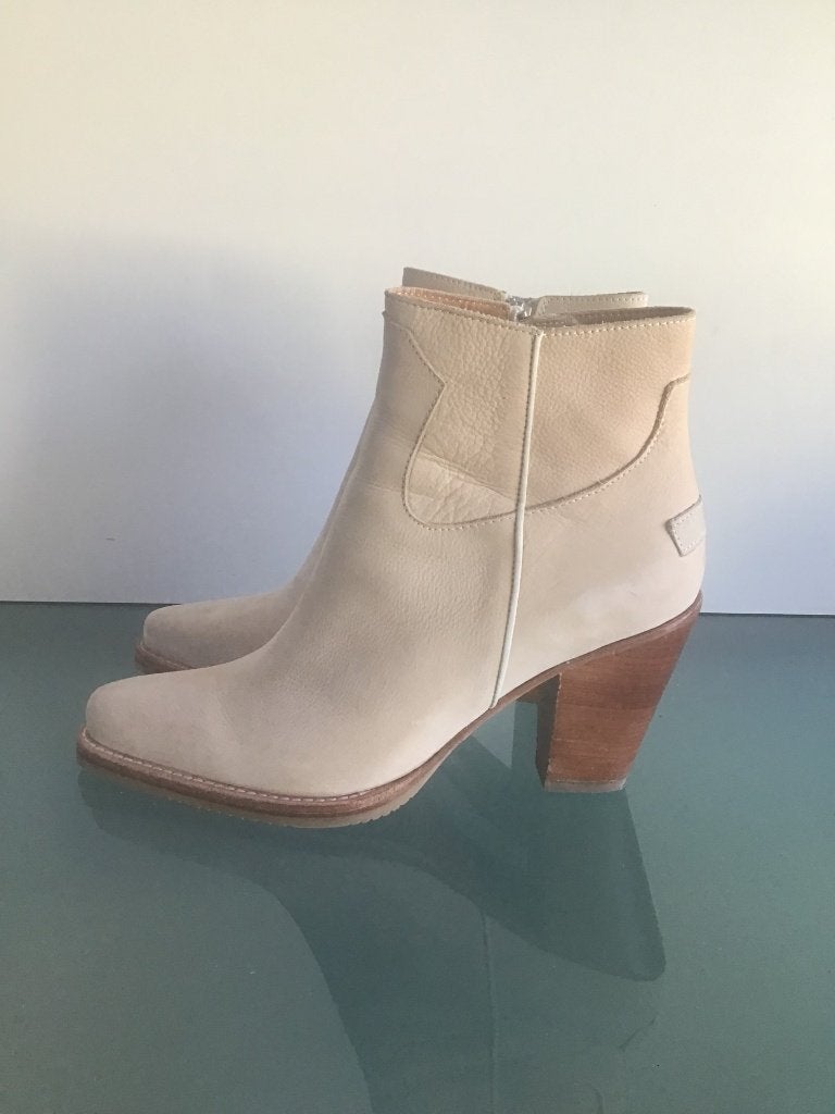 Shabbies Nieuwe laarzen 41 | Beige | Gratis verzenden, Verzenden, Beige, Lage of Enkellaarzen, Nieuw